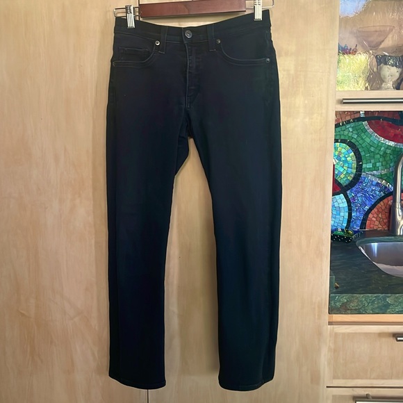 Veronica Beard – Daria Kick Flare Jeans in Black, size 27 - Picture 2 of 5